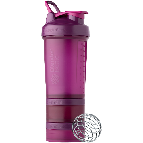 Blender Bottle - ProSTAK, Rose Pink