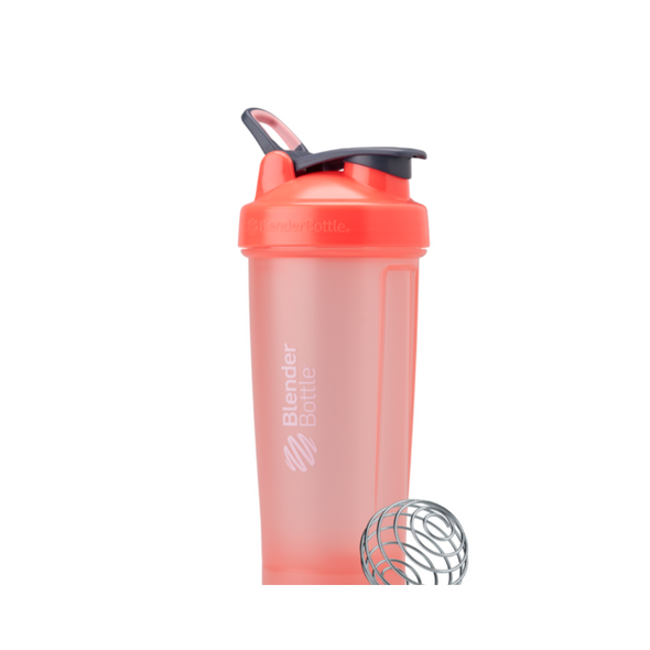 BlenderBottle 28oz Classic Shaker Cup Clear/Red 