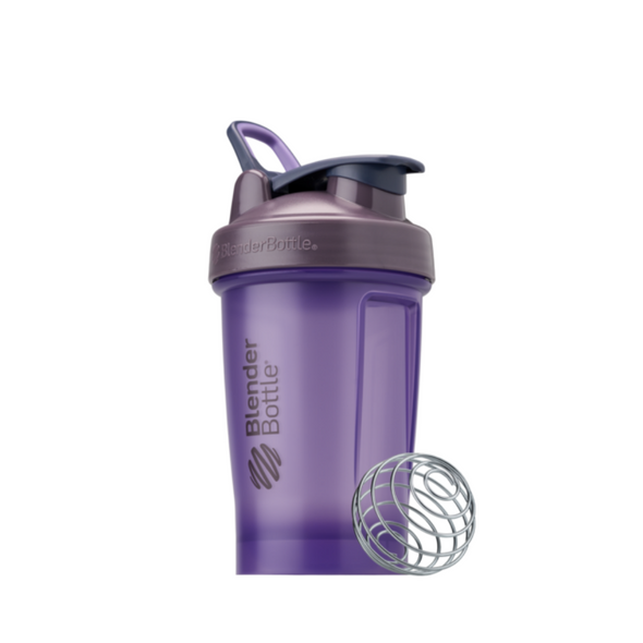 BlenderBottle Classic 20 oz White Shaker Cup with Wide Mouth and