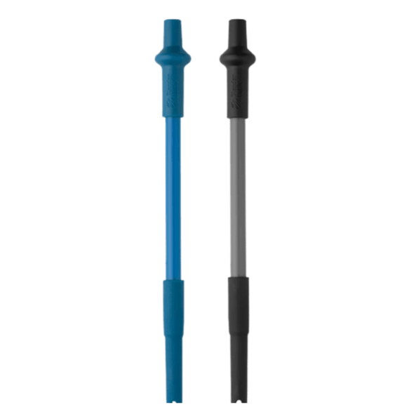 BlenderBottle Straw 2 Pak :Black and Ocean Blue - BlenderBottle SEA
