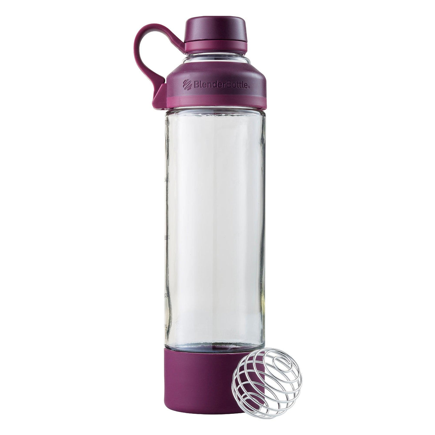BlenderBottle 20oz Mantra Glass Shaker Bottle Rose Pink 