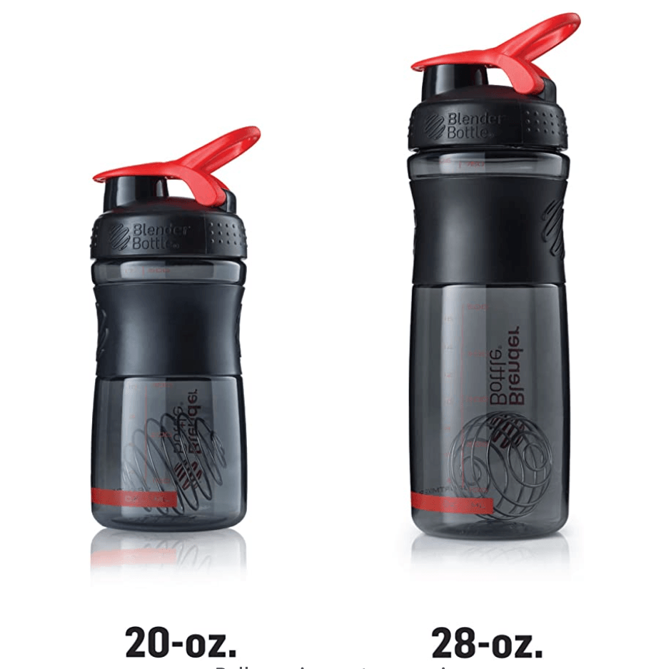 BlenderBottle 28oz Pro Series Tritan Mixer Water Bottle - Pebble Gray